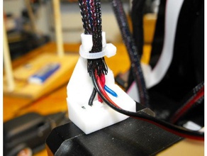 motor kablo demeti kelepçe çapa anet a8 x 3d yazıcı parçaları 3d print model - Mito3D