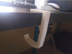 table de câble organisateur serrage bureau 3d print model - Mito3D