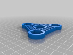 Dede spinner m12 somun mekanik oyuncaklar özelleştirilmiş 3d print model - Mito3D