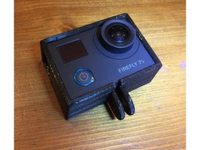 firefly 7s skeleton frame case camera 3d print model - Mito3D