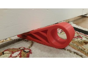 doorstop carpet household door stop stopper 3d print model - Mito3D