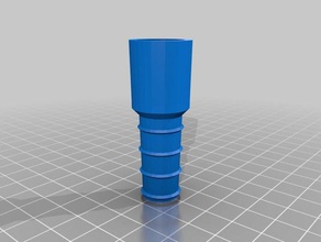 il mio personalizzato rivisitato & universale tubo accoppiatore imbuto maker fai da te su misura 3d print model - Mito3D