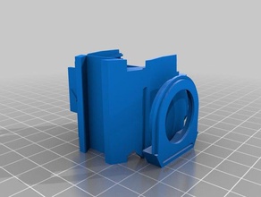 microscopio filtro cubo biologia 3d print model - Mito3D