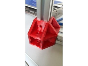 3030 aluminium extrusion corner bracket-hypercube evolution 3d printer parts 3d print model - Mito3D