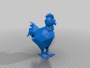superpollo hayvanlar tavuk pollo kavurma 3d print model - Mito3D