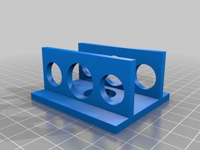roku 3 suporte vertical eletrônica roku3 3d print model - Mito3D