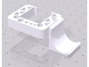 Hexaeder Schraubenschlüssel-Halter mit und ohne Aufhänger 3d Drucker Zubehör 3d print model - Mito3D