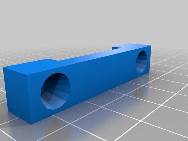 spanngurt-halter 27 cm strap holder diy 3D print model - Mito3D