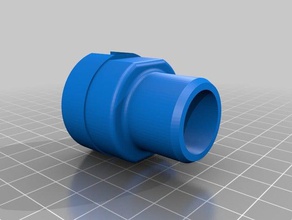 audi vw sai filter adapter automotive air injection secondary 3d print model - Mito3D