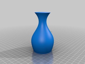 icbm vase household supplies simple 3d print model - Mito3D