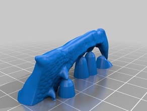 dev düzeltme sadece mandible oyuncak & oyun aksesuarları kickstarter roket domuz oyunları 3d print model - Mito3D