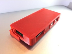 raspberry pi zero smart case wall mount computer w 3d print model - Mito3D