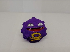 koffing dice pokemon figures 3d print model - Mito3D