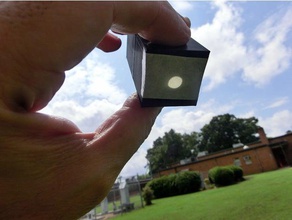 solar com o objetivo de dispositivo física e astronomia celestron eclipse telescópio acessório 3d print model - Mito3D