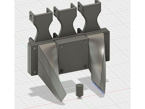 tevo tarantula direct drive e3d duto do ventilador A impressão 3d acionamento direto titan 3d print model - Mito3D
