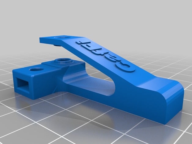 soporte flexible para cama caliente 3ku 3d-drucken delta-3ku 3D print model - Mito3D