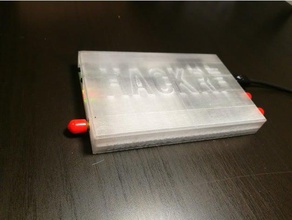 hackrf one housse robuste de l'électronique cas hackrfone rtl-sdr dts manchon 3d print model - Mito3D