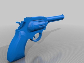 la costa de dejar revolver props 3d print model - Mito3D