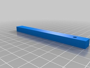 my customized parametric simple bracket diy 3d print model - Mito3D