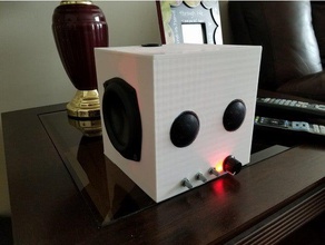 bluetooth speaker box audio 3d print model - Mito3D