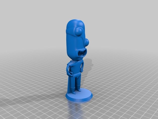 çaylak-çaylak insanlar Allah kahretsin ricky morty vindicators 3D print model - Mito3D