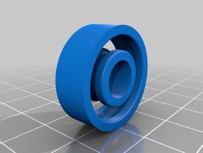 bb rodamiento de bolas La impresión en 3d el cojinete rodamientos spinner bbs 3d print model - Mito3D