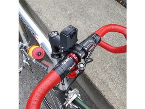 sjcam m20 câmara de bicicleta barra montagem esporte & ao ar livre 3d print model - Mito3D