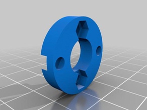 adaptador de rosca trapezoidal Impressora 3d peças 3d print model - Mito3D