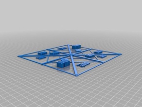 prueba La impresión en 3d de las pruebas auto cama nivelación test filamento 3d print model - Mito3D