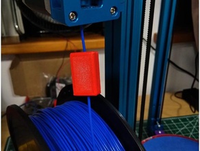 magnetic filament filter 3d printer accessories cleaner fusion 360 3d print model - Mito3D