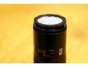 3d-Print screw-in lens filter holder Kamera eclipse solar-eclipse solar-filter 3d print model - Mito3D