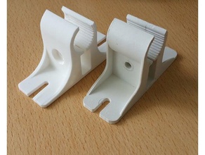 wickeltisch-heizstrahler reer 1911 mounting brackets replacement parts 3d print model - Mito3D