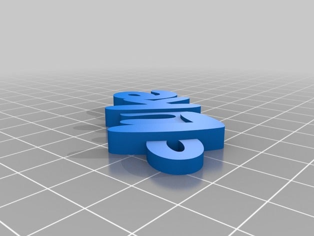 luke Anahtarlık özelleştirilmiş 3D print model - Mito3D