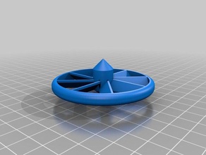 air-powered top Spielzeug & Spiele 3d print model - Mito3D