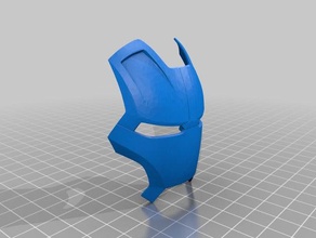 iron man casque L'impression 3d 3d print model - Mito3D