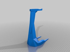 auriculares stand - m3d organización percha soporte para de pie 3d print model - Mito3D