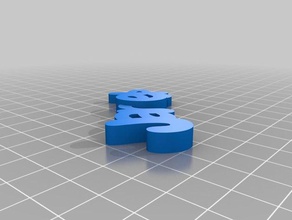 jared i portachiavi su misura 3d print model - Mito3D