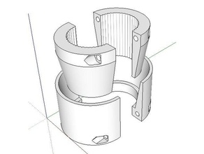 weeride folding bike ring diy 3d print model - Mito3D