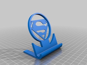 superman telefon tutucu modelleri Süpermen 3d print model - Mito3D
