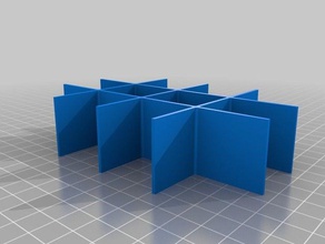 my customized drawer dividers85 130 30mm organization 3d print model - Mito3D