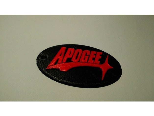 apogee keychain keychains old game retrogaming retro arcade computing gaming 3D print model - Mito3D