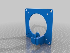 anet two chains 80 mm fan cover 3d printing 3d print model - Mito3D