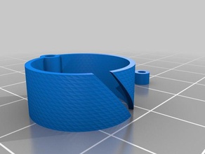 my customized cable shroud 15mm organization 3d print model - Mito3D