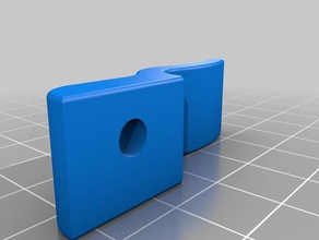filament release lever anet a8 remix reduced polygons 3d printer parts 3d print model - Mito3D