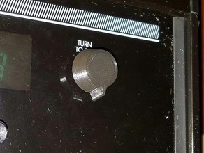 bouton de minuterie tappan four les pièces rechange le 3d print model - Mito3D