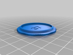 customized 3d-printed screw-in lens filter holder camera 3d print model - Mito3D