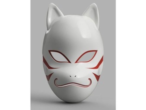kakashi anbu masque naruto accessoires de jeu 3d print model - Mito3D