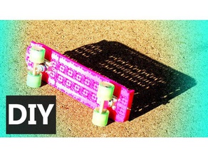 penny board v2 toys & games patineta skateboard 3d print model - Mito3D
