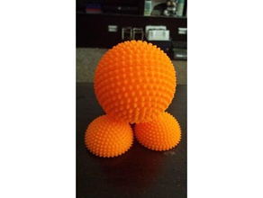 massage-ball 3d print model - Mito3D