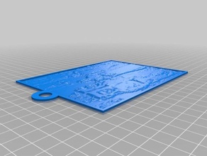 galletero de la familia Arte en 2d personalizado 3d print model - Mito3D